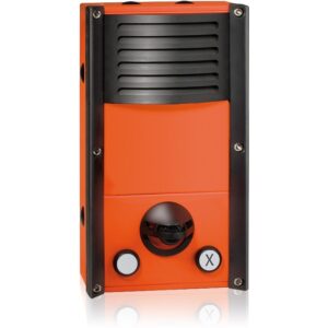 INDUSTRIAL STATION WITH 2 LED BUTTONS AND UNIVERSAL MICROPHONE