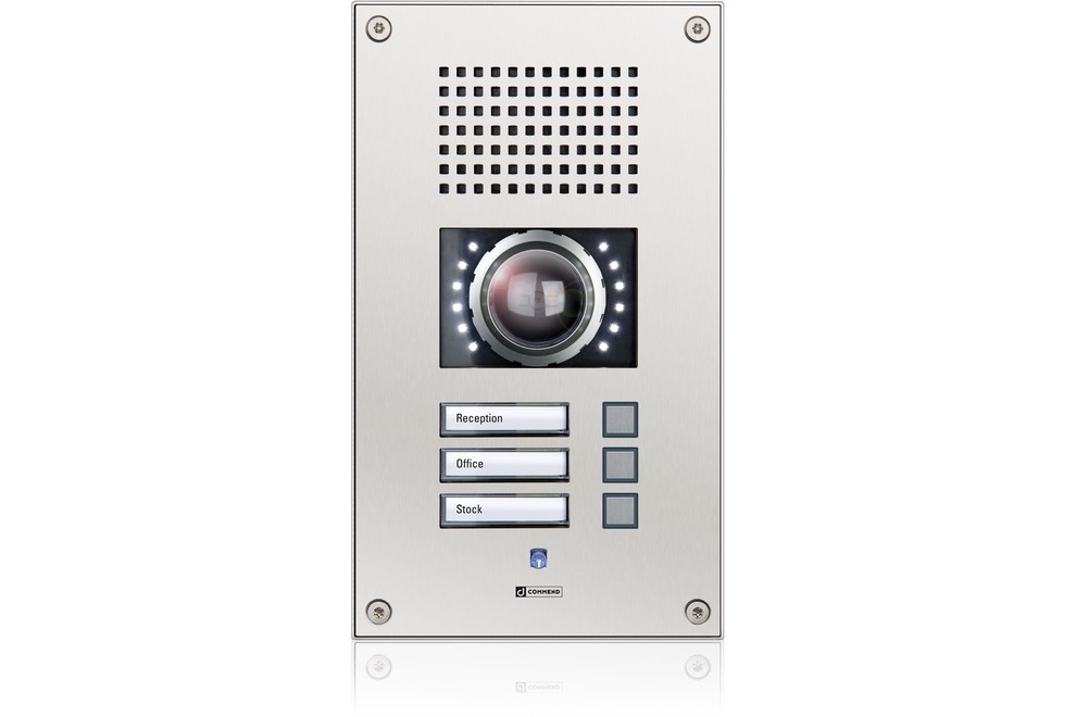 اینترکام ضد خرابکاری با دوربین و دکمه تماس Commend مدل WS 200V CM