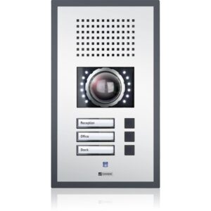 اینترکام دیواری به همراه دوربین و دکمه تماس Commend مدل WS 200P CM