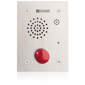 اینترکام ضد خرابکاری با دکمه قارچی اضطراری Commend مدل EF 862AM